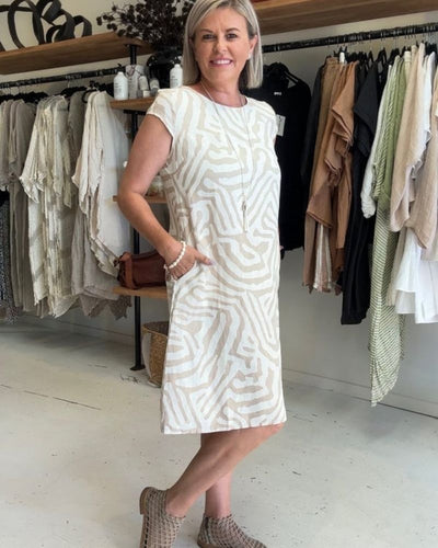 Nelia™ | Vestido de verano estampado