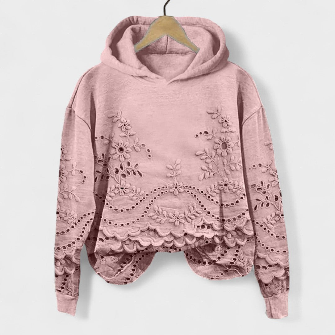 Rosaura™ | Jersey con detalles de encaje