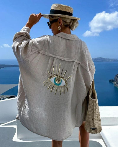 Tirila™ | Camisa Casual con Paillettes