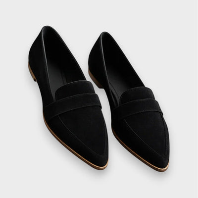 Lorena™ | Mocasines ortopédicos de cuero