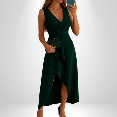 Valeria™ | Vestido cruzado elegante con escote en V