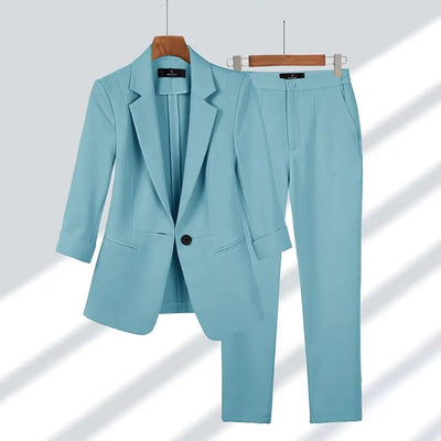 Belén™ | Conjunto de blazer y pantalón a juego