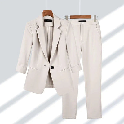 Belén™ | Conjunto de blazer y pantalón a juego