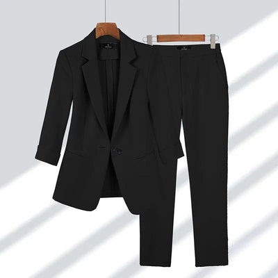 Belén™ | Conjunto de blazer y pantalón a juego