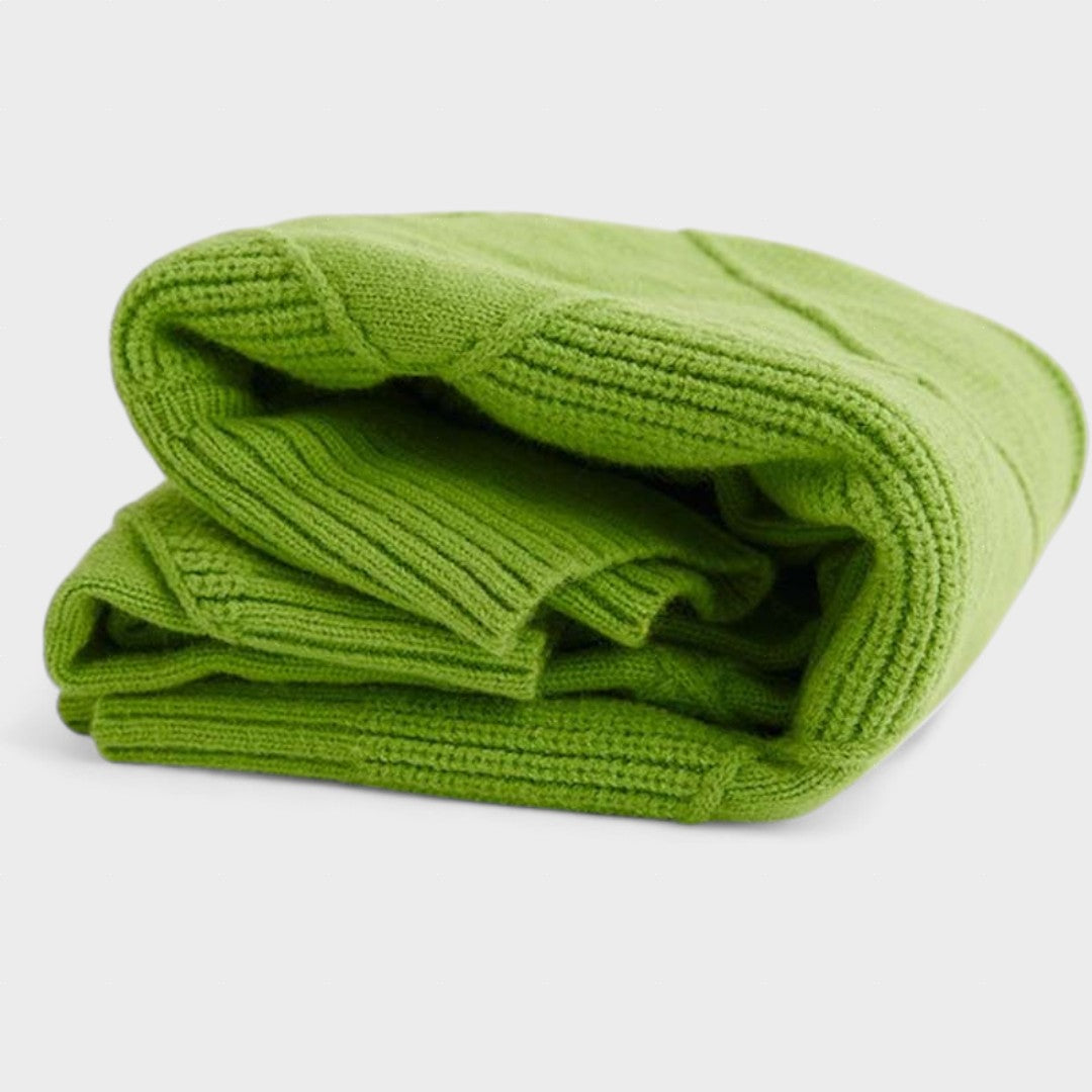 Elena™ | Suéter de punto con cuello alto