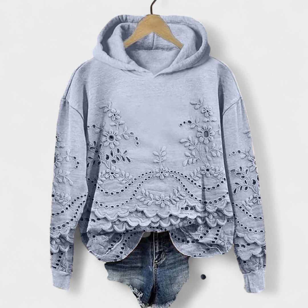 Rosaura™ | Jersey con detalles de encaje