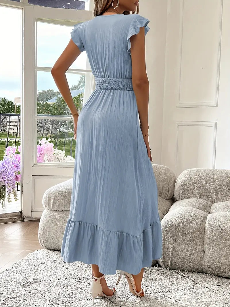 Selena™ | Vestido Chic con Volantes