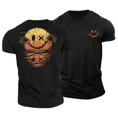 Luca™ | Camiseta de Verano Smiley con Estilo Playero