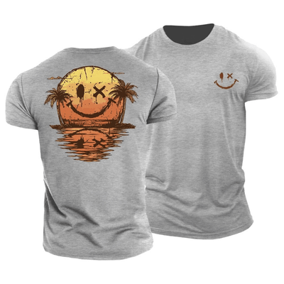 Luca™ | Camiseta de Verano Smiley con Estilo Playero