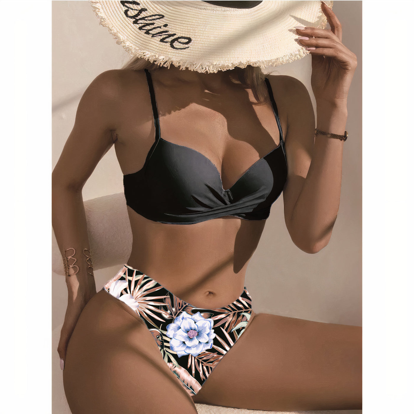 Alicia™ | Conjunto de Bikini con Camisa a Juego